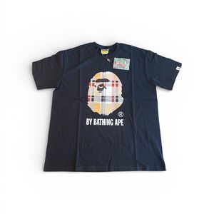 NWOT, men’s, a bathing ape, black graphic tshirt, xl, z58